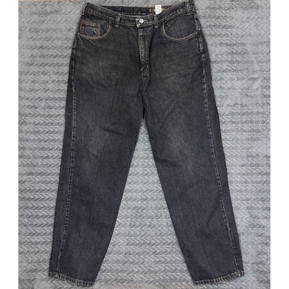 Vintage Timberland Jeans Men's Size 34x32 Gray Baggy Wide Leg Y2K Hip Hop Skate